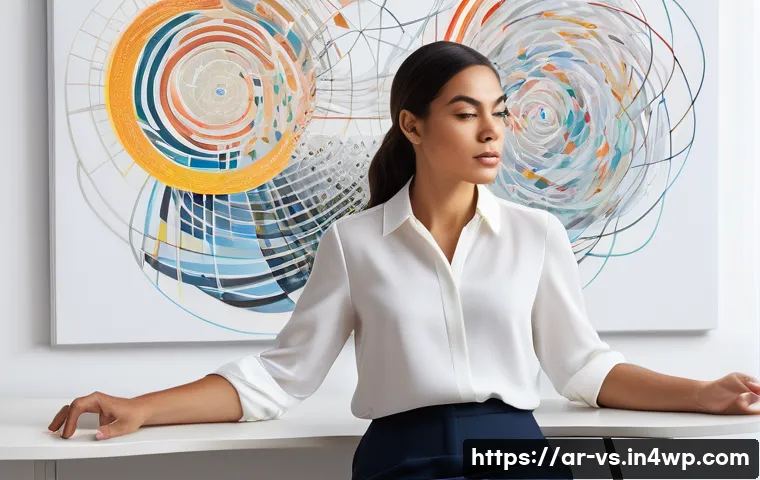 수렴적 사고의 성과를 측정하는 방법 - **Convergent Thinking & Clarity:** "A diverse professional, a woman in her early 30s, wearing sm...
